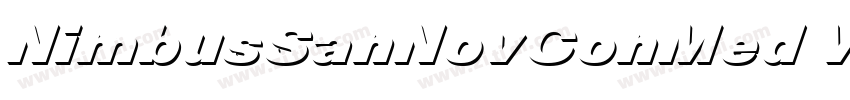 NimbusSanNovConMed W字体转换